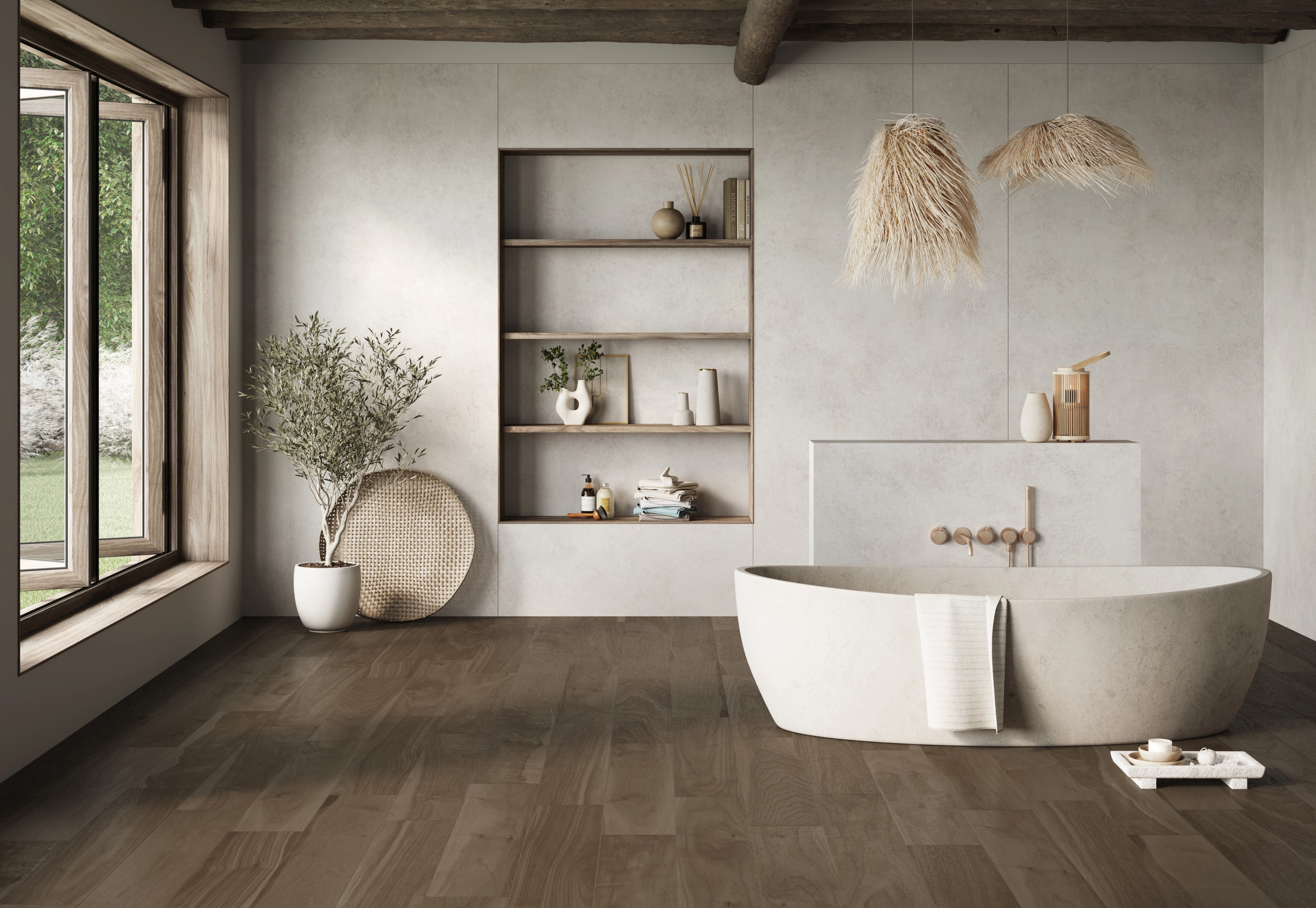 Pamesa Walnut, Wood