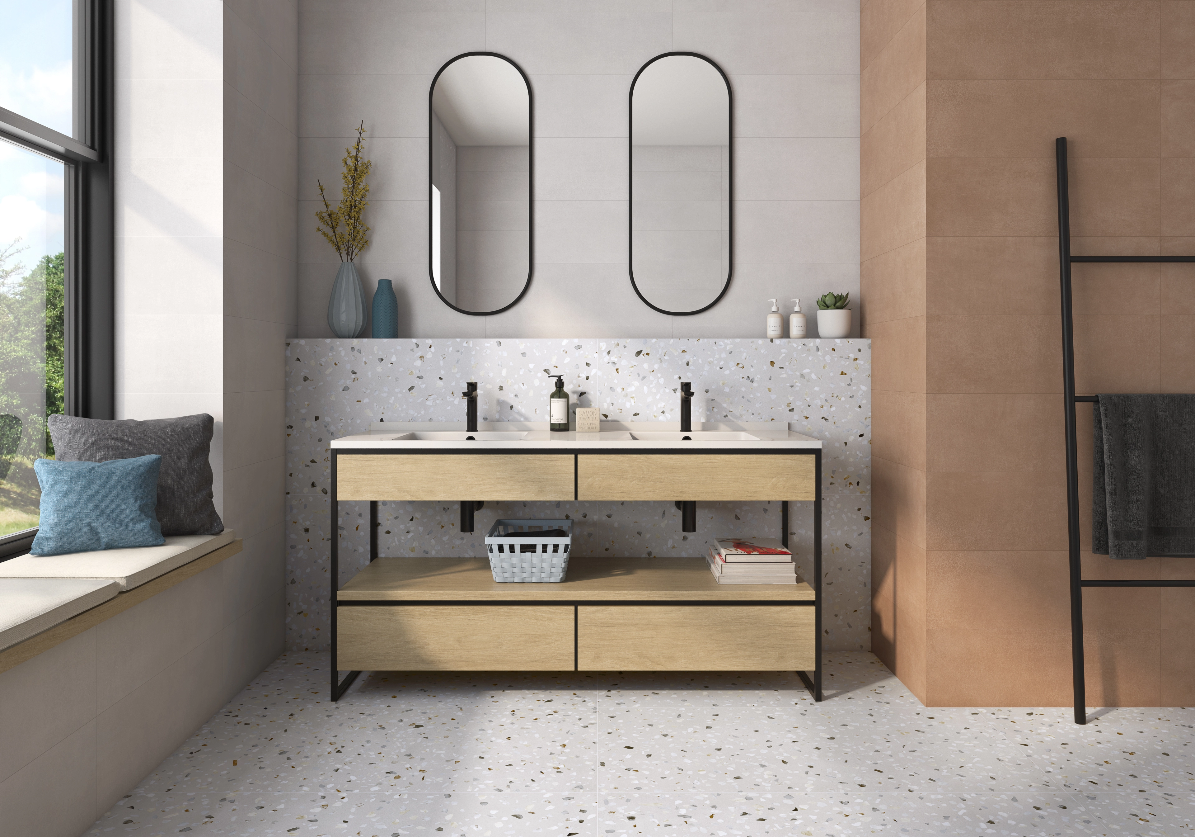 Pamesa Dosso, Stone; Concrete; Color