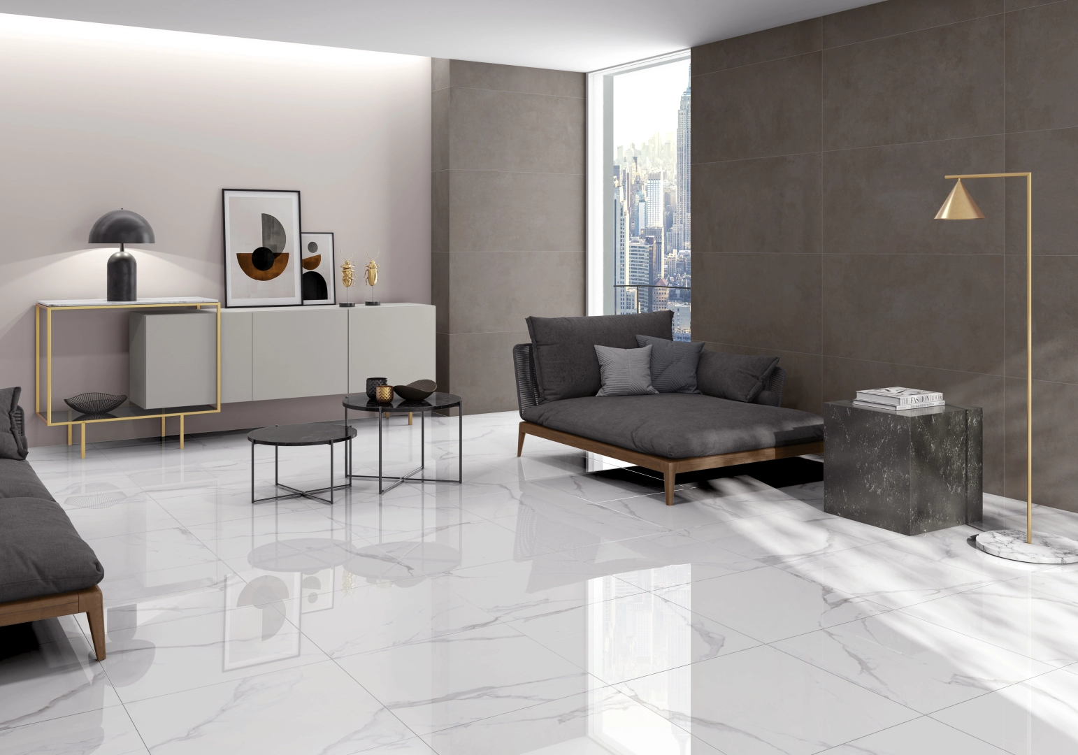 Pamesa Omnia Ash, Matt, 60x120 cm, 10.50mm, Rectified — SKU: [SKU] | Dimora