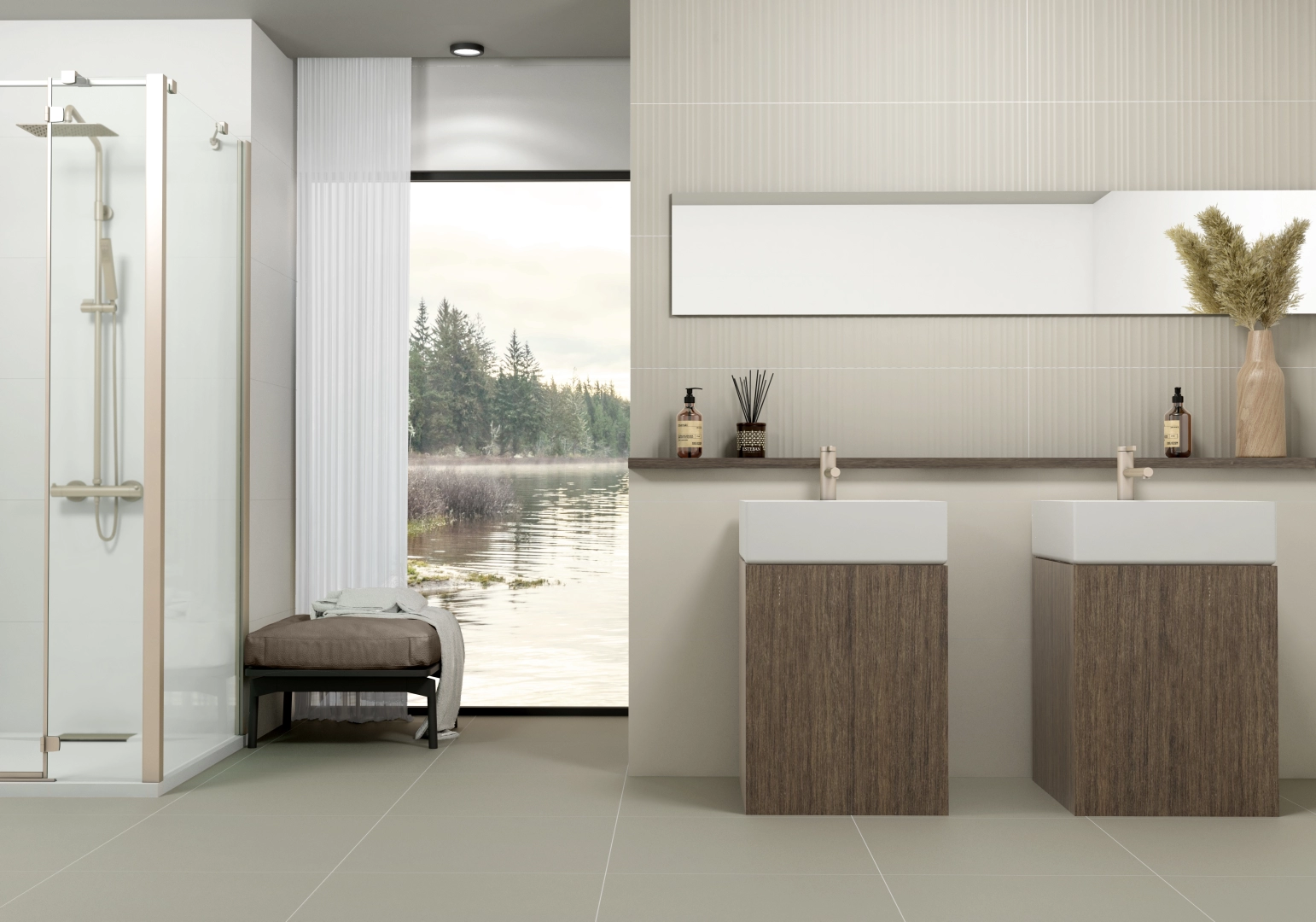 Pamesa Essenza Tortora, Matt, 60x120 cm, 10.50mm, Rectified — SKU: [SKU ...
