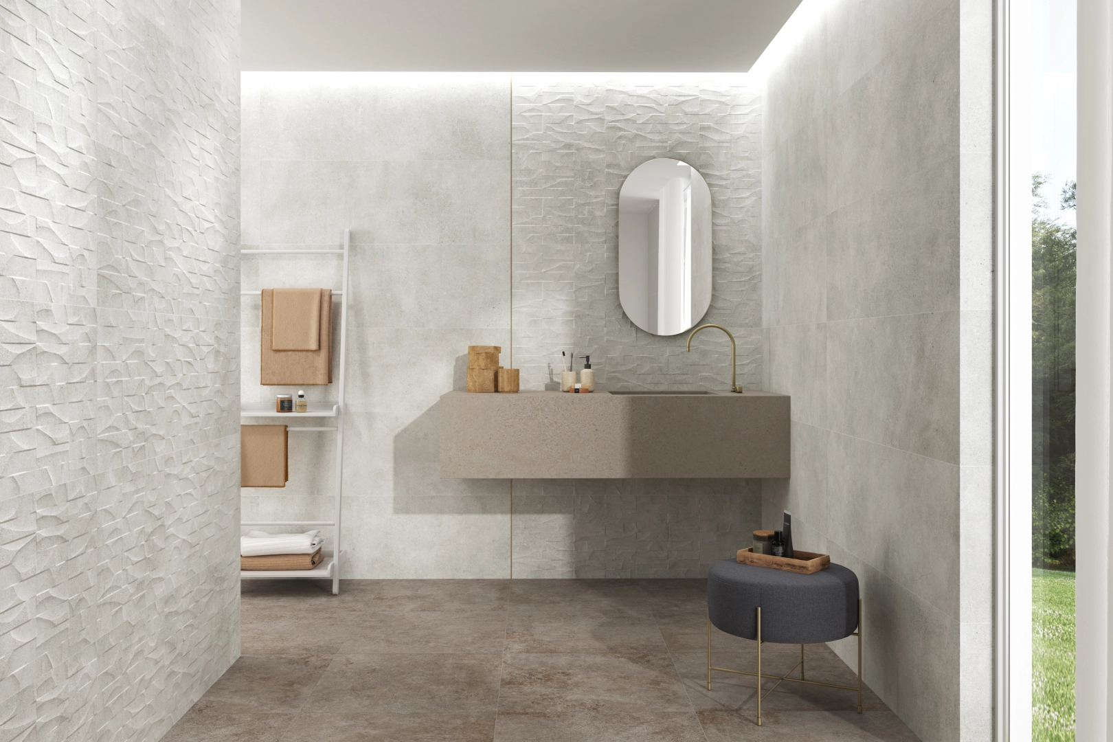 Pamesa Vita Perla, Matt, 40x120cm, 10.80mm, Rectified — SKU: [SKU] | Dimora