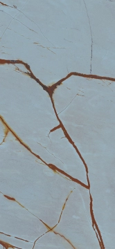 Lux Nirvana Blue, Cr.lux, 120x260cm, 6.00mm, Rectified