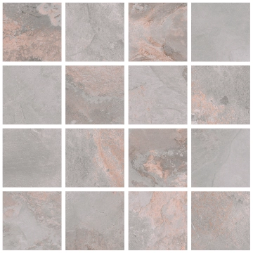 Slate Way Malla 255900013916 - Ash, Matt, 30x30cm, 10.00mm, Not rectified