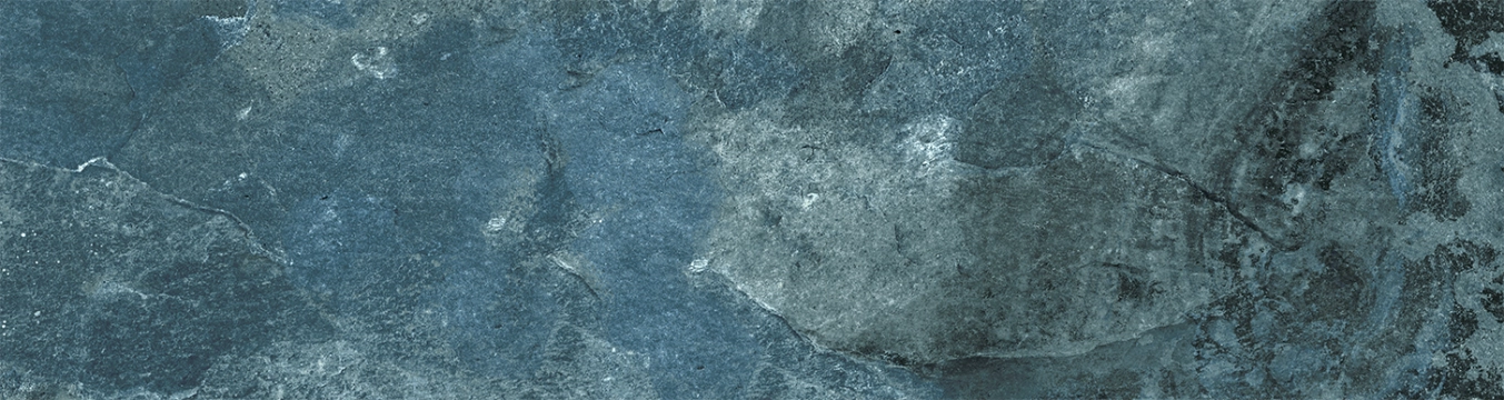 Slate Way 158890013914 - Ocean, Matt, 7x28 cm, 9.50mm, Rectified