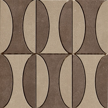 Industrial Decoro B 739440 - Moka/taupe, Soft, 30x30cm, 10.00mm, not-rectified