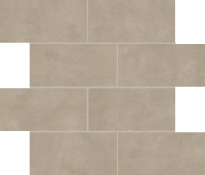 Industrial Muretto 747733 - Taupe, Naturale, 30x30cm, 6.00mm, not-rectified
