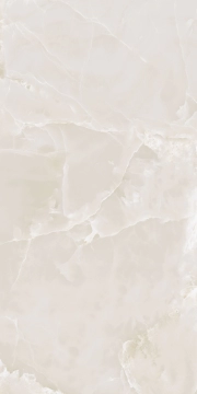 Eccentric Luxe 778827 - Cloudy White, Glossy, 120x240 cm, 6.00mm, Rectified