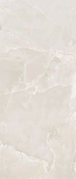 Eccentric Luxe 778821 - Cloudy White, Glossy, 120x280 cm, 6.00mm, Rectified