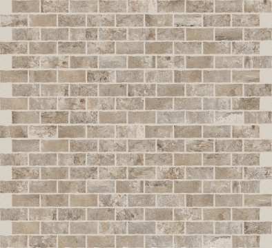 La Roche Mosaico 1,5x3 747819 - Ecru, Smooth, 7.5x15cm, 6.00mm, Not rectified