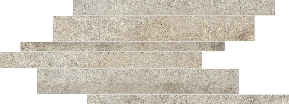 La Roche Listello Mix Sfalsato 742237 - Ecru, Naturale, 21x40cm, 10.00mm, Not rectified
