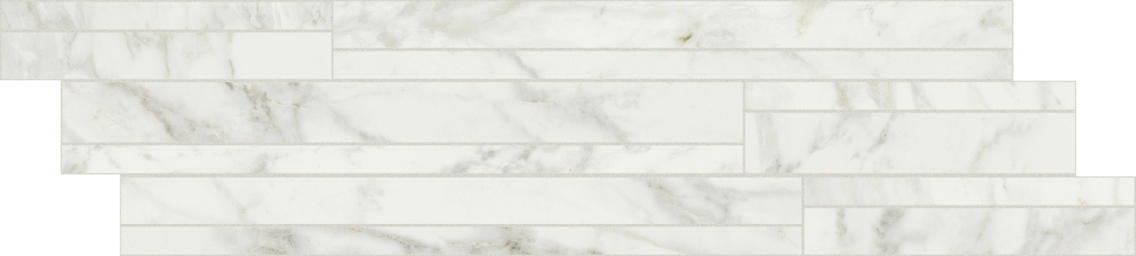 Exalt Listello Sfalsato 760944 - Magic White, Naturale/lucido, 15x60cm, 10.00mm, Not rectified
