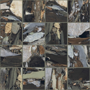 Les Bijoux Mosaico 767622 - Quatre Saisons, Glossy, 7.5x7.5 cm, 6.00mm, Not rectified