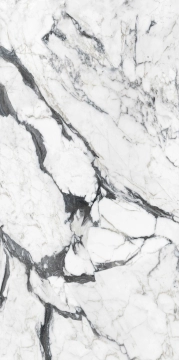 Les Bijoux 765721 - Calacatta Altissimo, Glossy, 120x240 cm, 6.00mm, Rectified