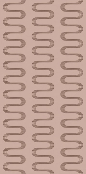 I Filati 767107 - Vague Cipria, Naturale, 120x240 cm, 6.00mm, Rectified