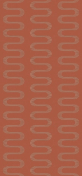 I Filati 767074 - Vague Scarlatto, Naturale, 120x280 cm, 6.00mm, Rectified