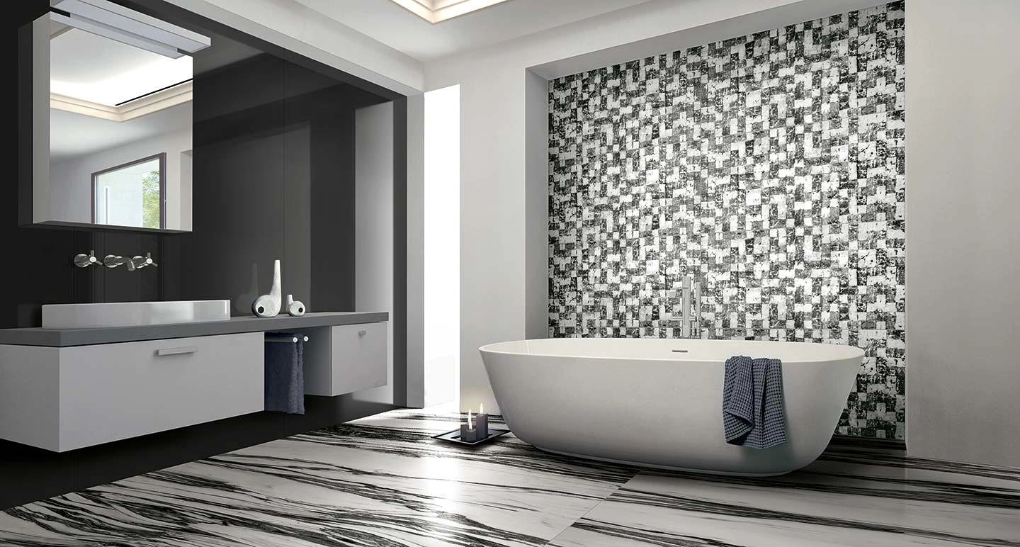 Florim B&w_marble