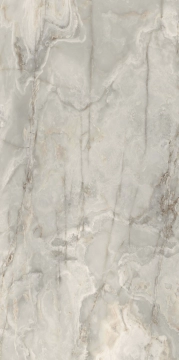 Onyx&more 765892 - Silver Onyx, Satin, 120x240 cm, 6.00mm, Rectified