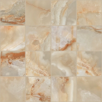 Onyx&more Mosaico 7,5x7,5 767693 - Golden Onyx, Glossy, 7.5x7.5 cm, 6.00mm, not-rectified