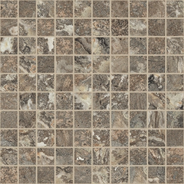 Onyx&more Mosaico 3x3 767668 - Golden Porphyry, Strutturato, 30x30cm, 10.00mm, not-rectified