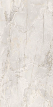 Onyx&more 765894 - White Onyx, Glossy, 120x240 cm, 6.00mm, Rectified