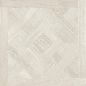 Wooden Tile Decor 741893 - White, Naturale, 80x80cm, 9.00mm, not-rectified