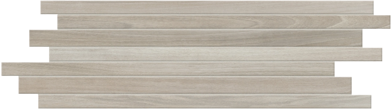 Wooden Tile Modulo Sfalsato 742061 - Gray, Naturale, 20x60cm, 10.00mm, not-rectified