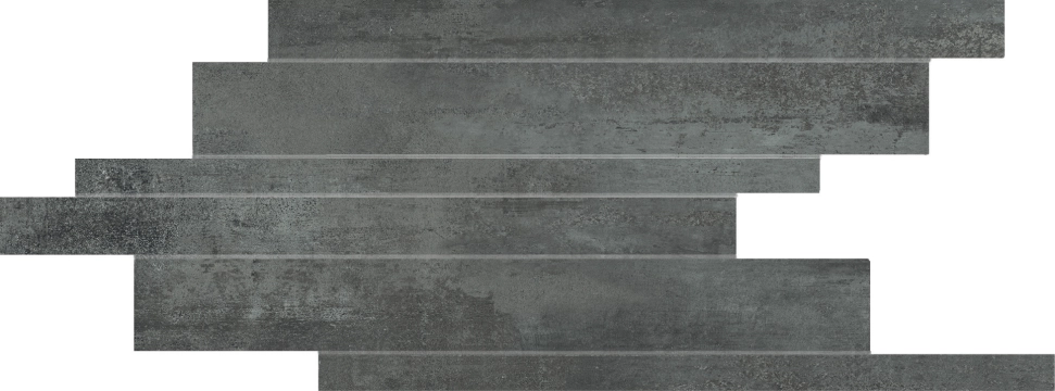 Rawtech Listello Sfalsato 752213 - Coal, Naturale, 21x40cm, 10.00mm, Not rectified
