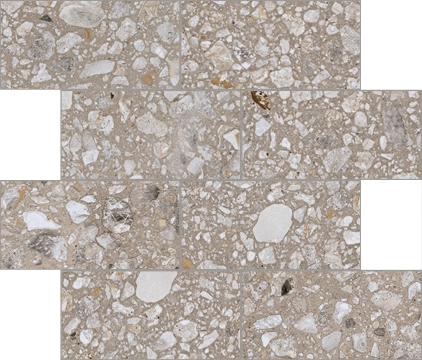 Match-up Muretto Mix 772561 - Earlgrey Mix, Comfort, 30x30cm, 6.00mm, Not rectified