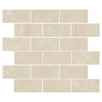 Hollstone Mosaico Muretto M30HLBUMS - Butter, Naturale, 30x30cm, 9.00mm, Not-rectified