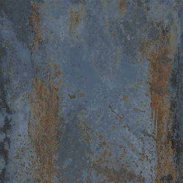 Flatiron R60FLBL - Blue, Naturale, 60x60cm, 9.00mm, Rectified