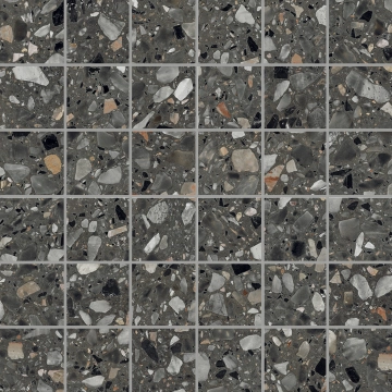 Medley Mosaico T36 M30MEDA - Anthracite, Naturale, 30x30cm, 9.00mm, Not rectified