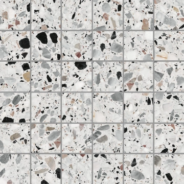 Medley Mosaico T36 M30MEDW - White, Naturale, 30x30cm, 9.00mm, Not-rectified