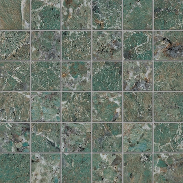 Amazzonite Mosaico M30AMAZZ - Amazzonite, Lappato campo pieno, 30x30cm, 9.00mm, Not rectified