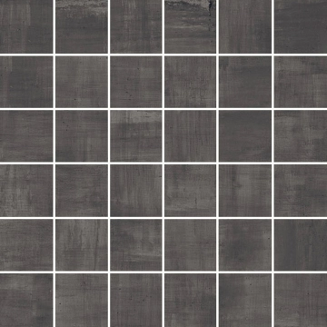 H24 Mosaico T36 M30H2.BK - Black, Naturale, 30x30cm, 9.00mm, Not-rectified