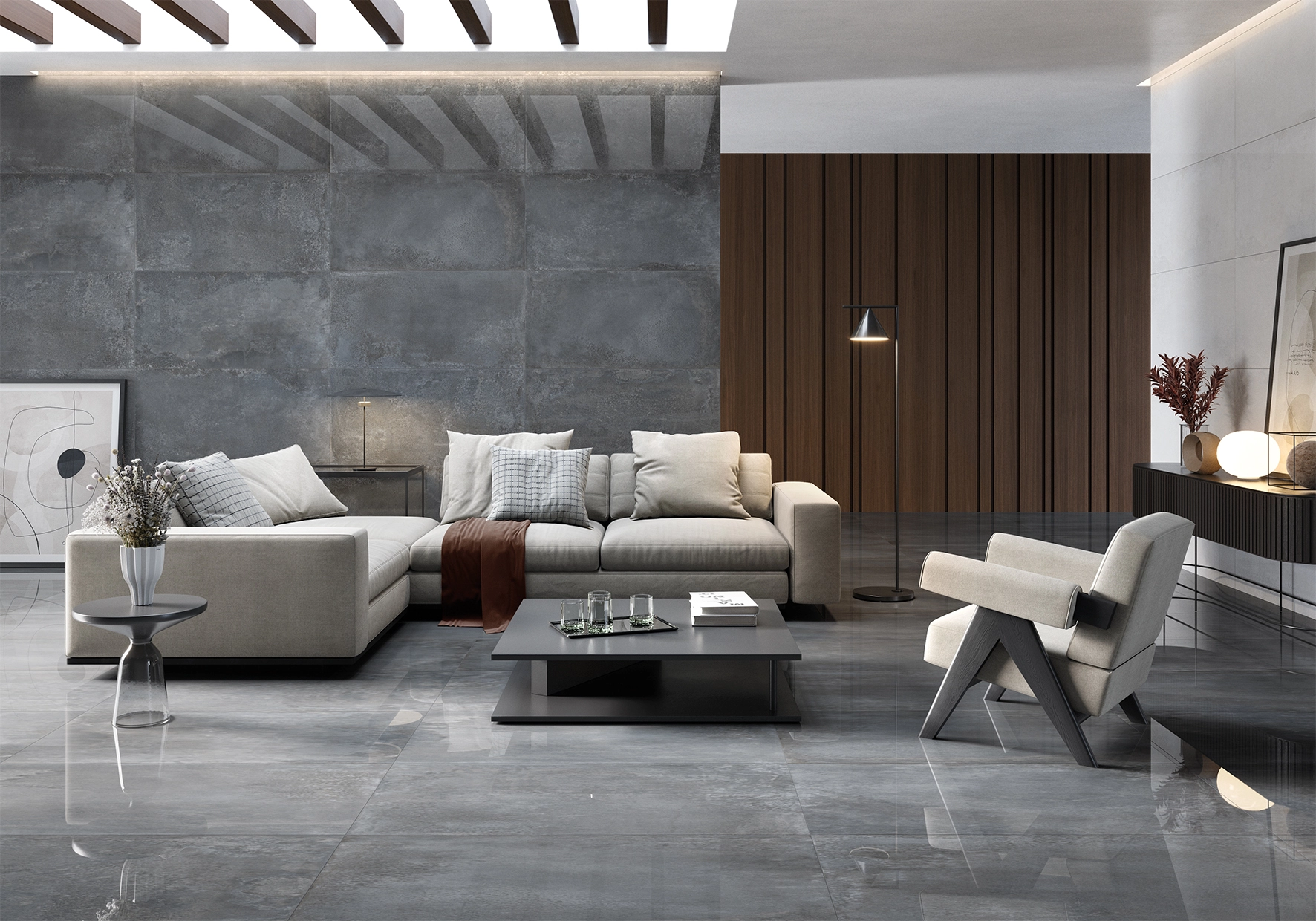 Metropol Ceramica Chrome, Metal