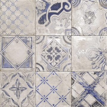 Ricordi Venezziani Base Decor Bianco, Brillo, 20x20cm, 10.00mm, Not rectified