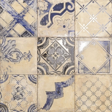 Ricordi Venezziani Base Decor Cream, Brillo, 20x20cm, 10.00mm, Not rectified