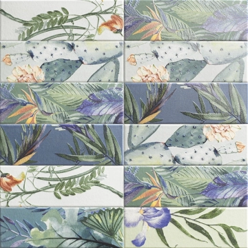 Jungle EDEN TAPIS EDEN, Mate, 10x30cm, 10.00mm, not-rectified
