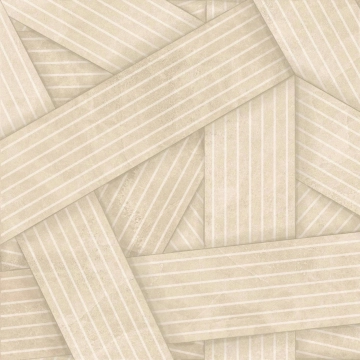 Makai Deco Cream, Naturale, 66x66cm, 10.00mm, Rectified