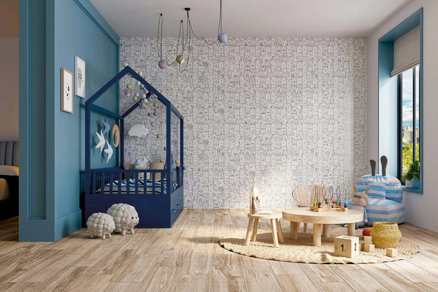 Codicer Oh My Dog, Wallpaper; Stone
