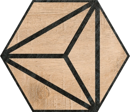 Tribeca Brown, Naturale, 25x25cm, 10.00mm, Rectified