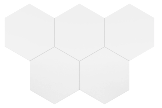Coimbra White, Matt, 17.5x20cm, 9.00mm, Not rectified