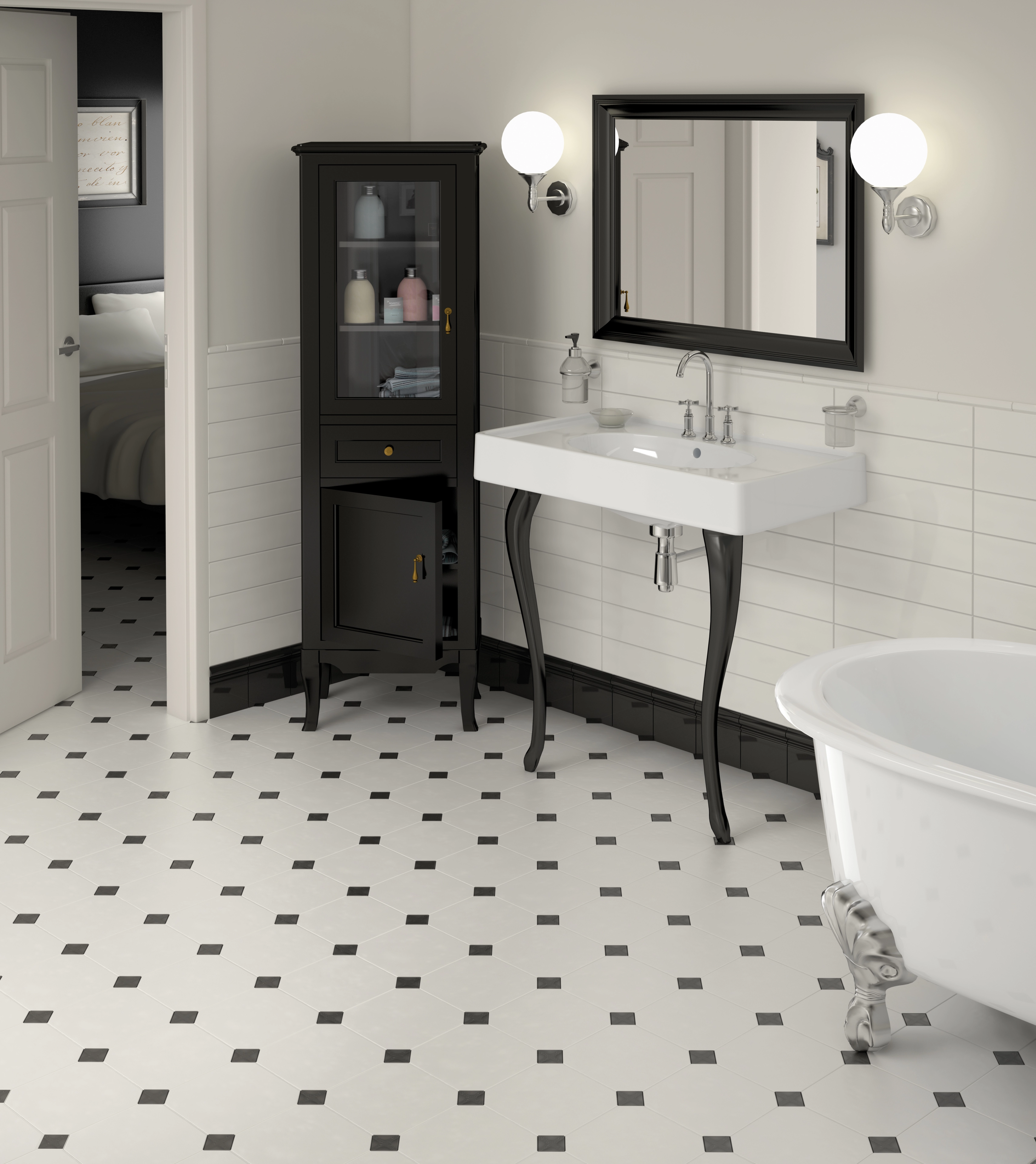 Equipe Ceramicas Octagon, Color; Marble