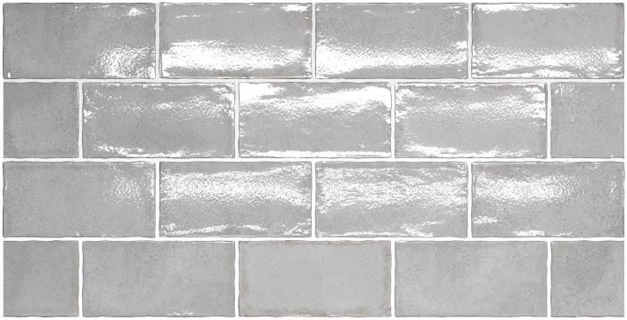 Altea Smoke, Gloss, 7.5x15cm, 9.00mm, Rectified