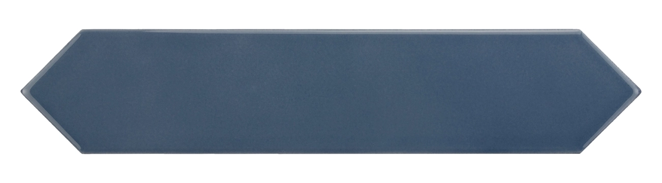 Arrow Blue Velvet, Matt, 5x25cm, 9.00mm, Not rectified