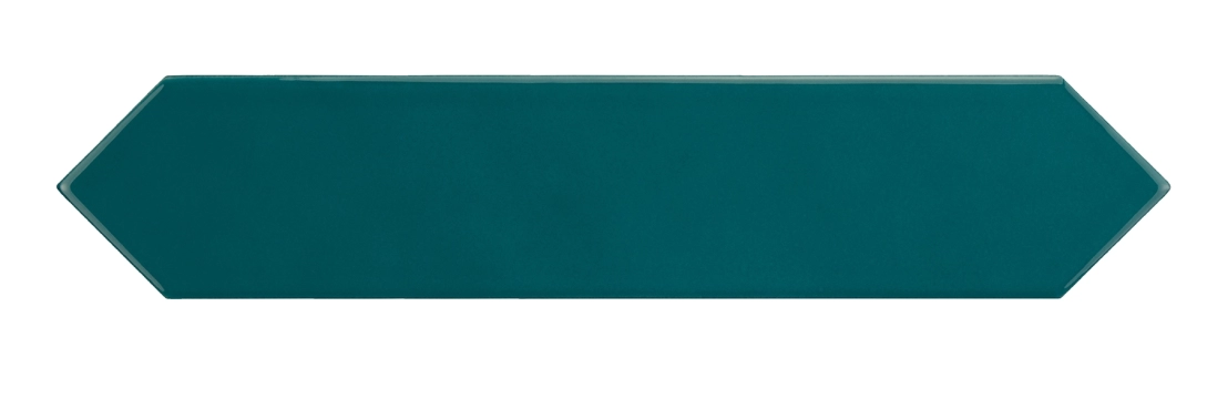 Arrow Blue Canard, Matt, 5x25cm, 9.00mm, Not rectified