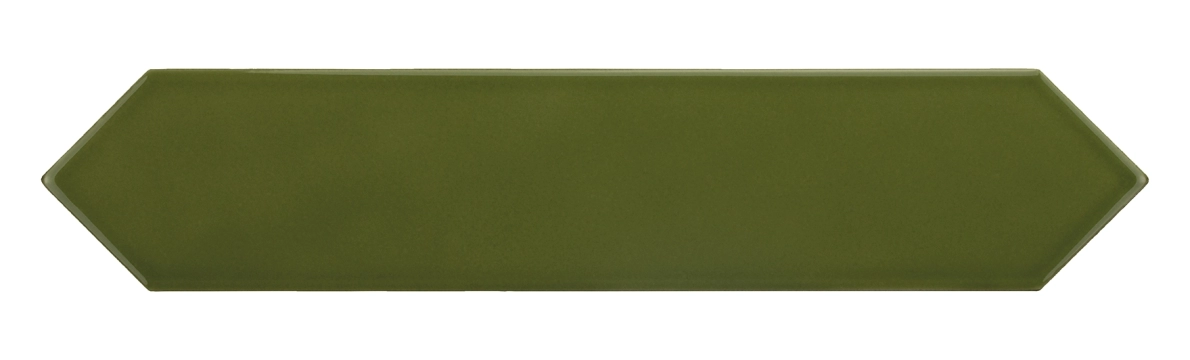 Arrow Green Kelp, Matt, 5x25cm, 9.00mm, Not rectified