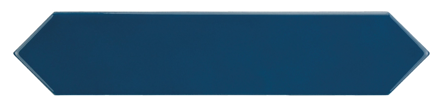 Arrow Adriatic Blue, Matt, 5x25cm, 9.00mm, Not rectified