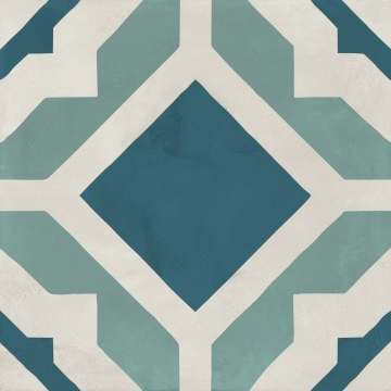 Terra.Art I382 - Geometrico Oceano/cielo, Naturale, 20x20cm, 9.00mm, Rectified