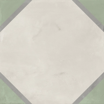 Terra.Art I391 - Ottagono Sabbia/menta, Naturale, 20x20cm, 9.00mm, Rectified